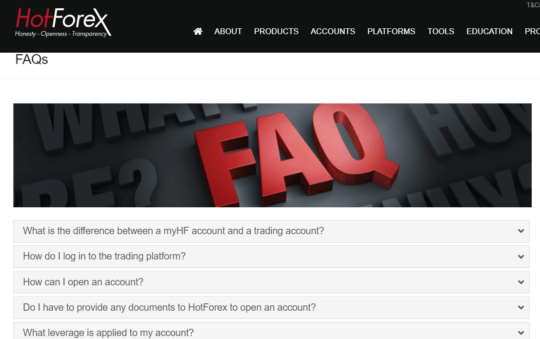 Faq html. Hotforex.